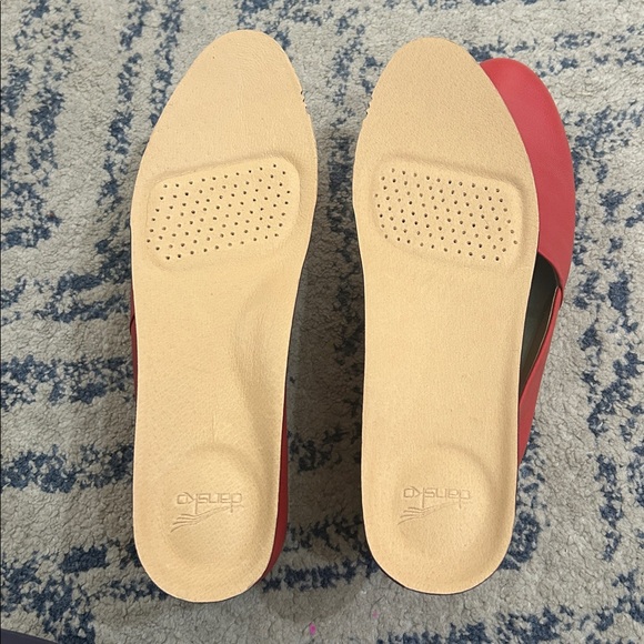 Dansko Larisa SlipOn Leather Red Flats Casual Everyday Comfort Size 42 (11.5-12) - Picture 11 of 11